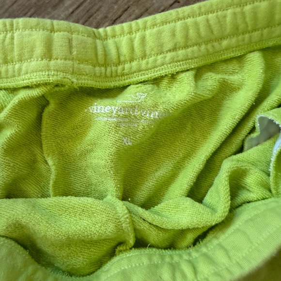 Lime Drawstring Shorts - Picture 3 of 3